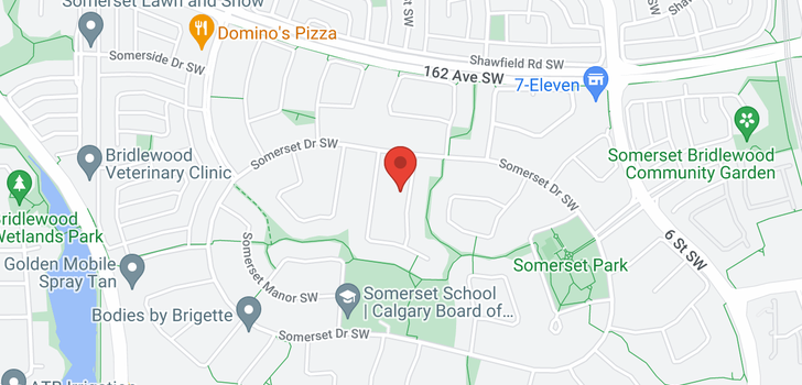 map of 25 Somerset Park SW